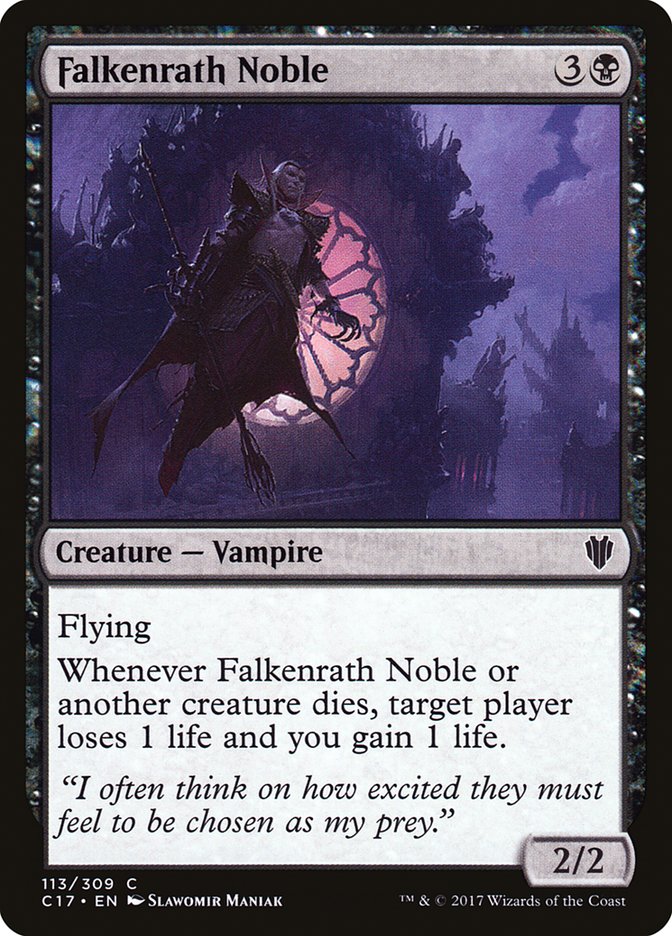 Falkenrath Noble (113) [Commander 2017] | Odin's Place