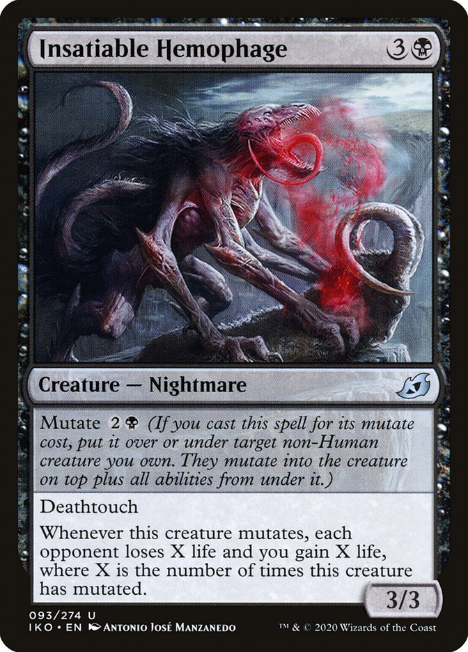 Insatiable Hemophage [Ikoria: Lair of Behemoths] | Odin's Place