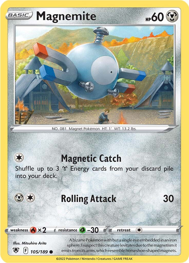 Magnemite (105/189) [Sword & Shield: Astral Radiance] | Odin's Place