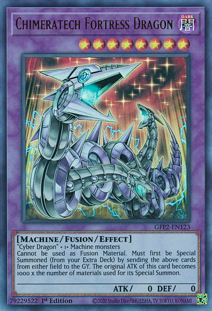 Chimeratech Fortress Dragon [GFP2-EN123] Ultra Rare | Odin's Place