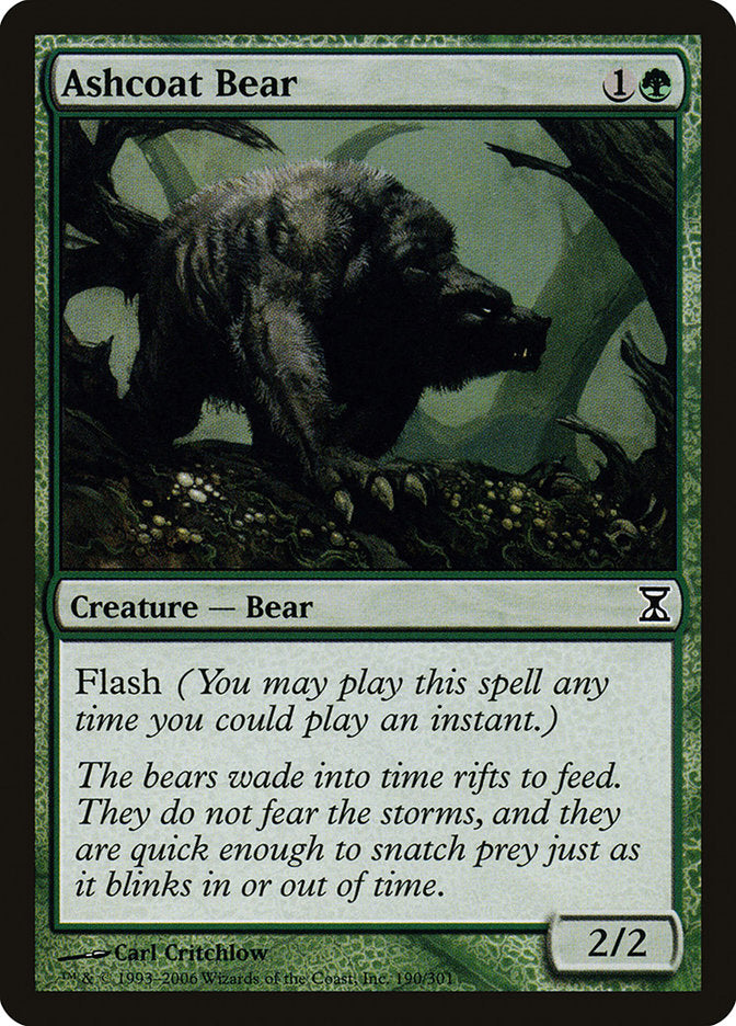 Ashcoat Bear (190) [Time Spiral] | Odin's Place