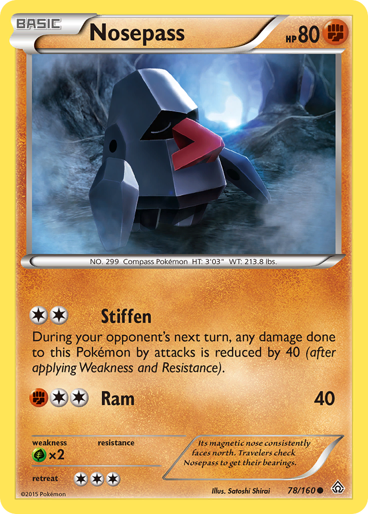 Nosepass (78/160) [XY: Primal Clash] | Odin's Place
