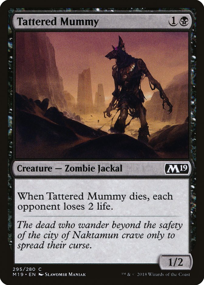 Tattered Mummy (295) [Core Set 2019] | Odin's Place