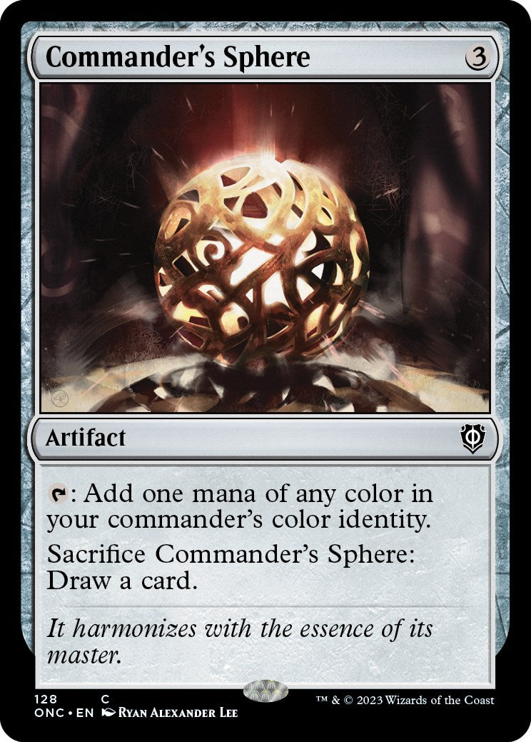 Commander's Sphere [Phyrexia: All Will Be One Commander] | Odin's Place