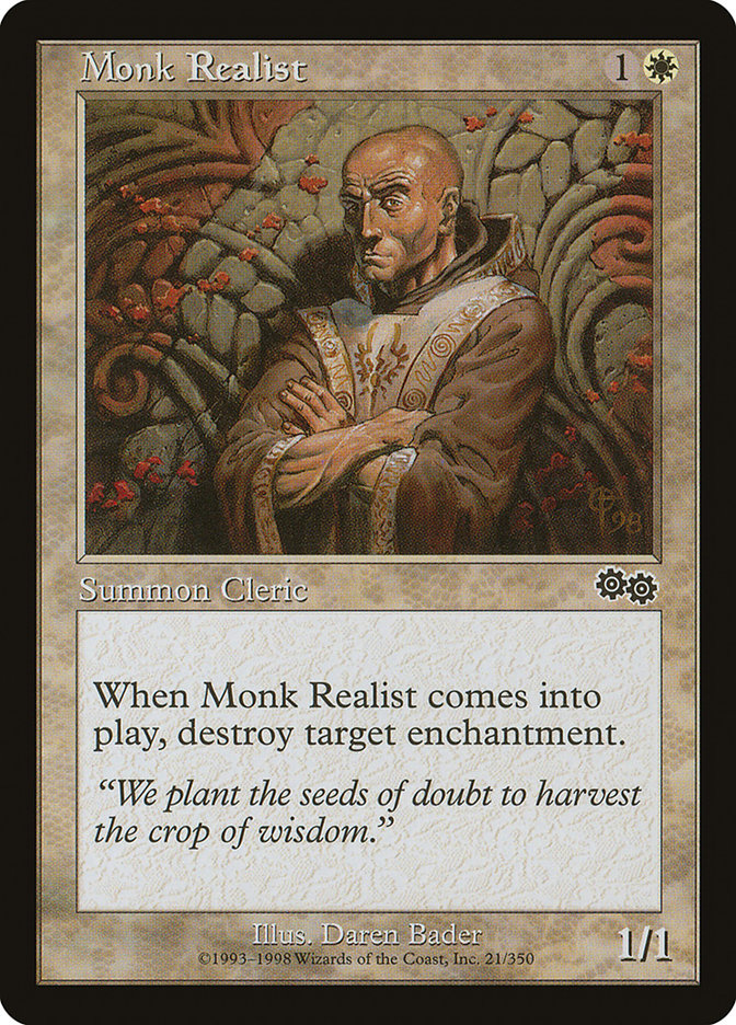 Monk Realist (21) [Urza's Saga] | Odin's Place