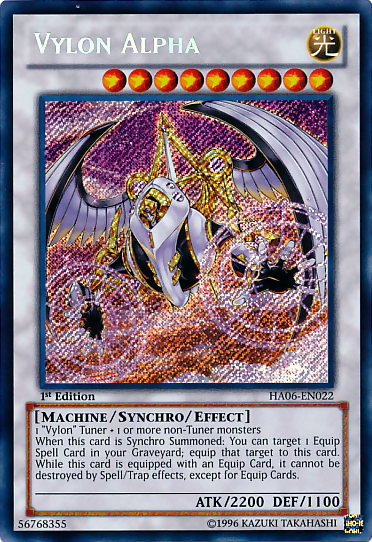 Vylon Alpha [HA06-EN022] Secret Rare | Odin's Place