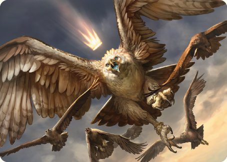 Gwaihir, Greatest of the Eagles Art Card [The Lord of the Rings: Tales of Middle-earth Art Series] | Odin's Place