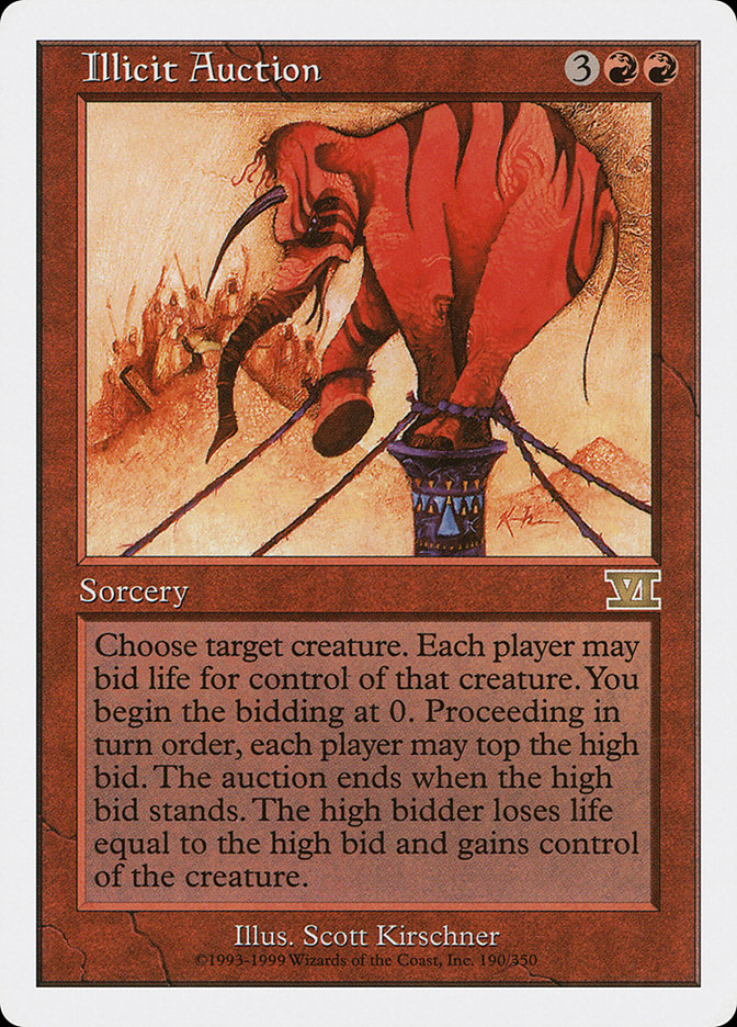 Illicit Auction (190) [Classic Sixth Edition] | Odin's Place