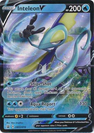 Inteleon V (SWSH016) [Sword & Shield: Black Star Promos] | Odin's Place