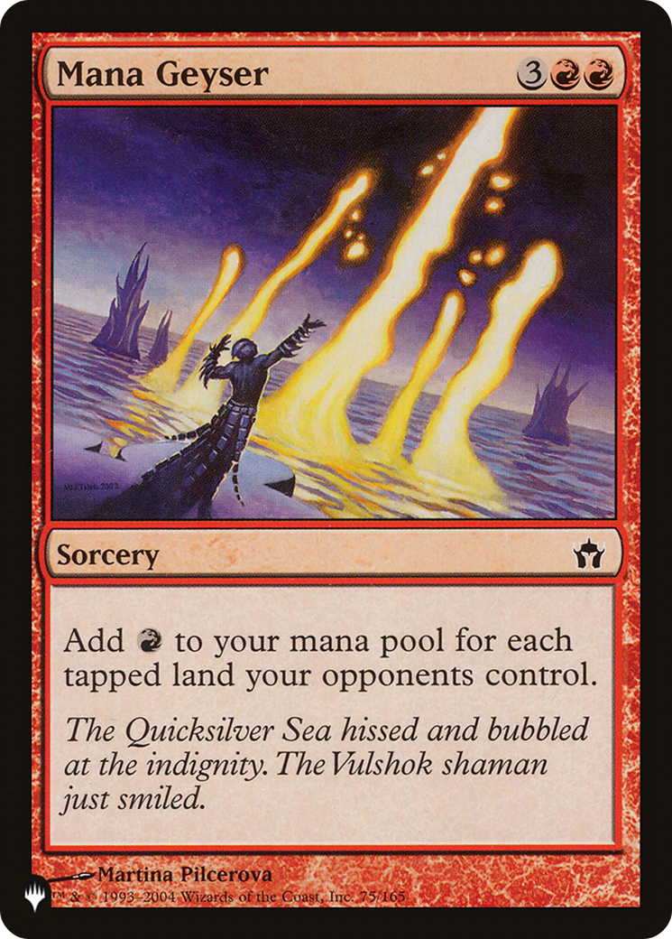 Mana Geyser [The List] | Odin's Place
