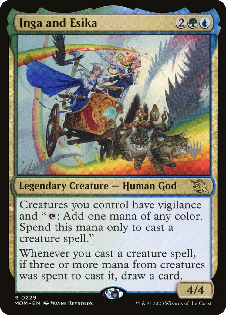 Inga and Esika (Promo Pack) [March of the Machine Promos] | Odin's Place
