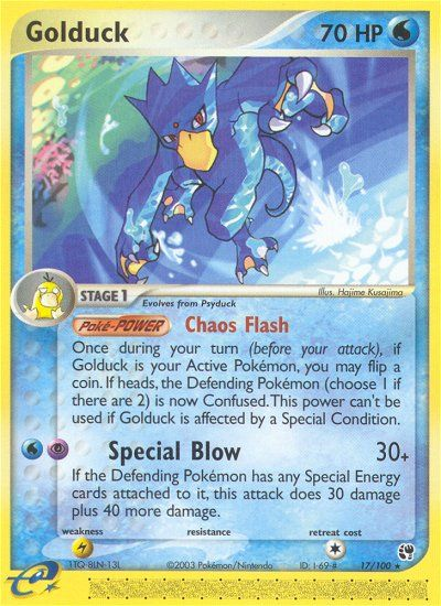 Golduck (17/100) [EX: Sandstorm] | Odin's Place
