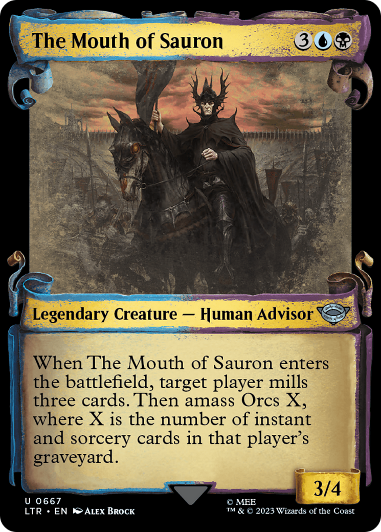 The Mouth of Sauron [The Lord of the Rings: Tales of Middle-Earth Showcase Scrolls] | Odin's Place