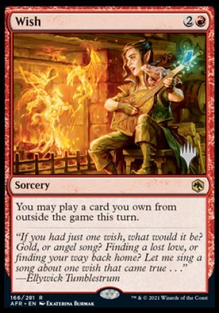 Wish (Promo Pack) [Dungeons & Dragons: Adventures in the Forgotten Realms Promos] | Odin's Place