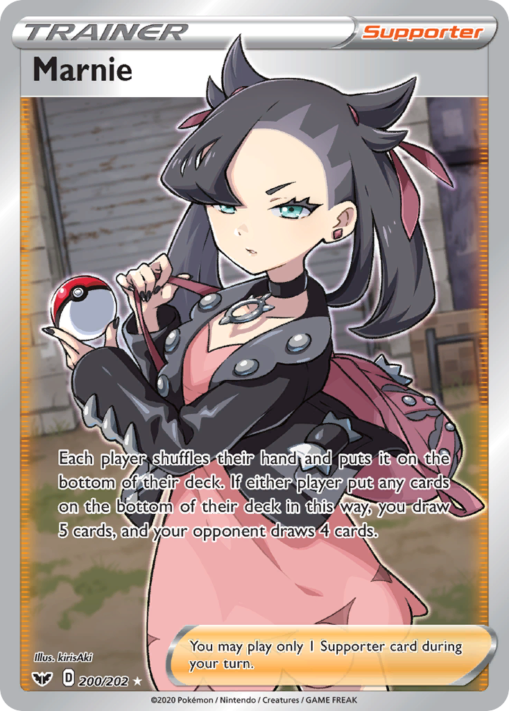 Marnie (200/202) [Sword & Shield: Base Set] | Odin's Place