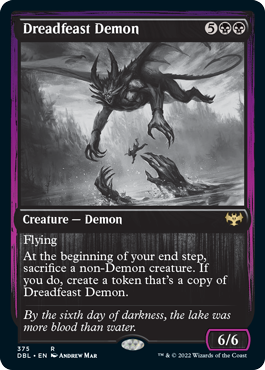 Dreadfeast Demon [Innistrad: Double Feature] | Odin's Place