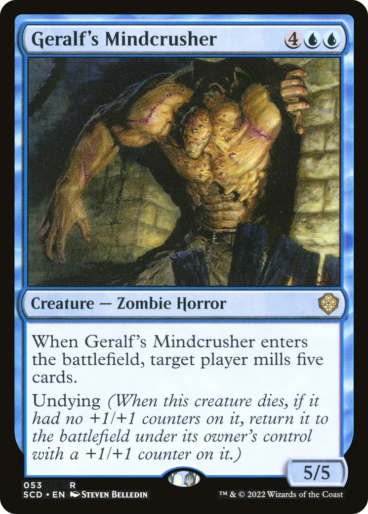 Geralf's Mindcrusher [Starter Commander Decks] | Odin's Place