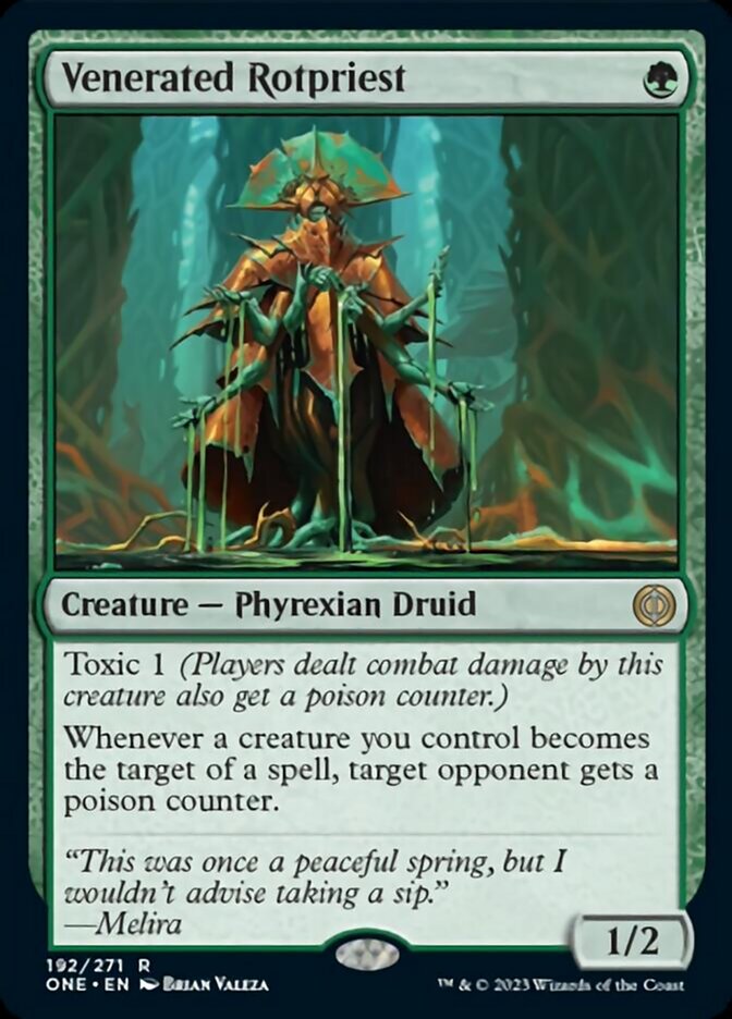 Venerated Rotpriest [Phyrexia: All Will Be One] | Odin's Place