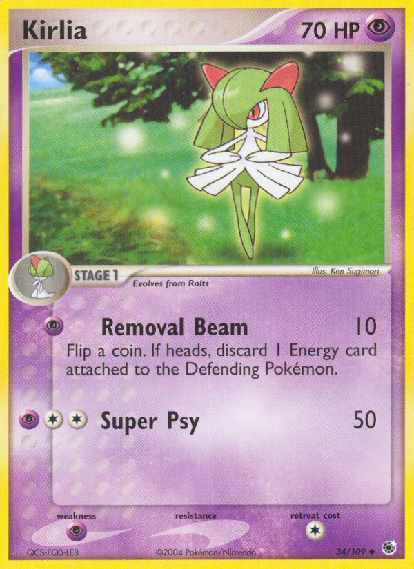 Kirlia (34/109) [EX: Ruby & Sapphire] | Odin's Place