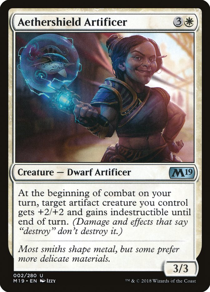 Aethershield Artificer (2) [Core Set 2019] | Odin's Place