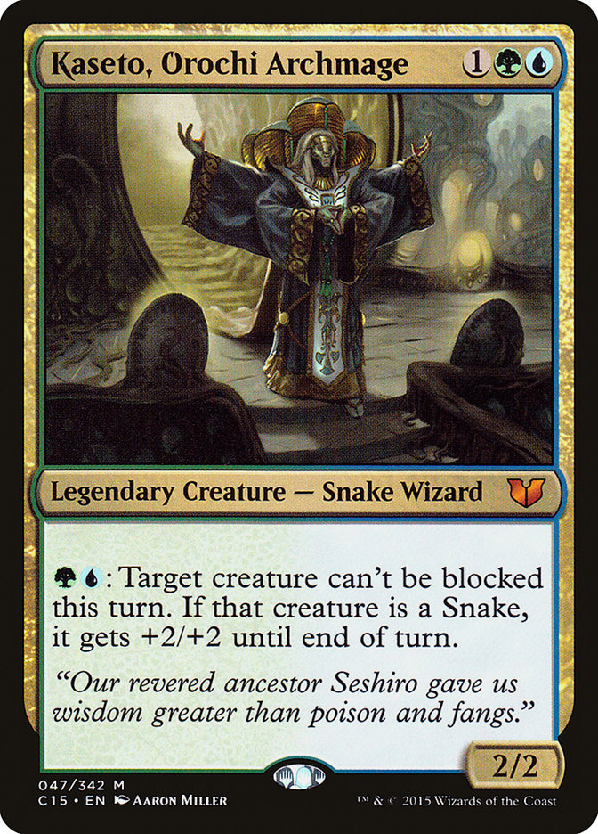 Kaseto, Orochi Archmage (47) [Commander 2015] | Odin's Place