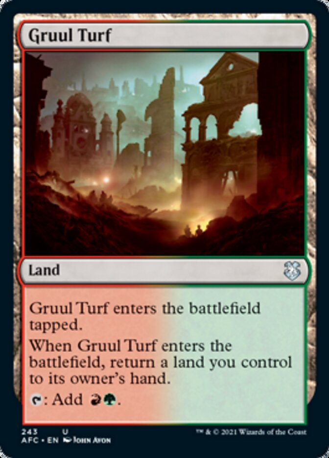 Gruul Turf [Dungeons & Dragons: Adventures in the Forgotten Realms Commander] | Odin's Place