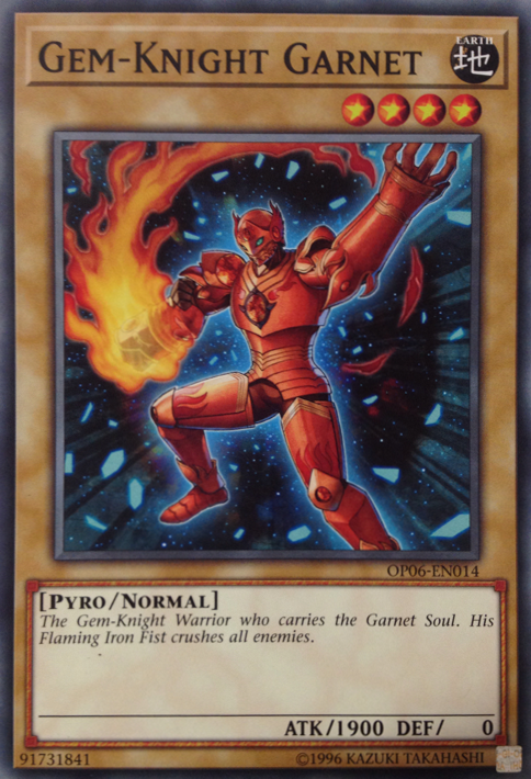 Gem-Knight Garnet [OP06-EN014] Common | Odin's Place