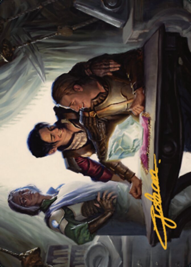 Tocasia's Welcome Art Card (Gold-Stamped Signature) [The Brothers' War Art Series] | Odin's Place