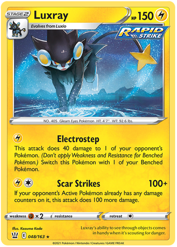 Luxray (048/163) [Sword & Shield: Battle Styles] | Odin's Place