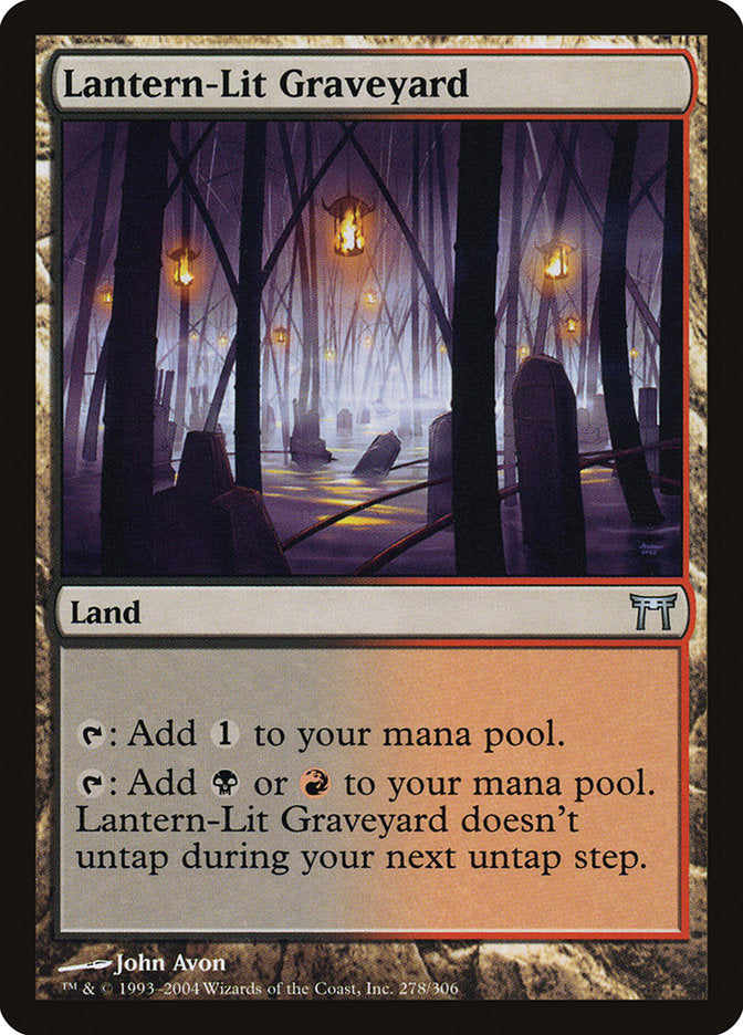 Lantern-Lit Graveyard (278) [Champions of Kamigawa] | Odin's Place