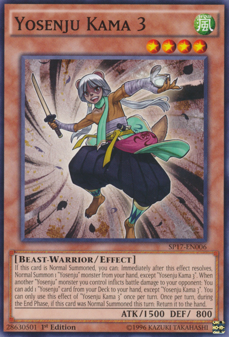 Yosenju Kama 3 [SP17-EN006] Common | Odin's Place
