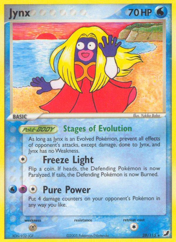Jynx (28/115) [EX: Unseen Forces] | Odin's Place