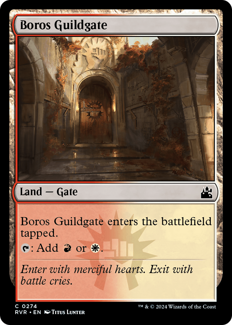 Boros Guildgate [Ravnica Remastered] | Odin's Place