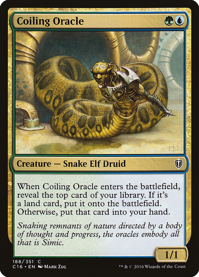 Coiling Oracle (188) [Commander 2016] | Odin's Place