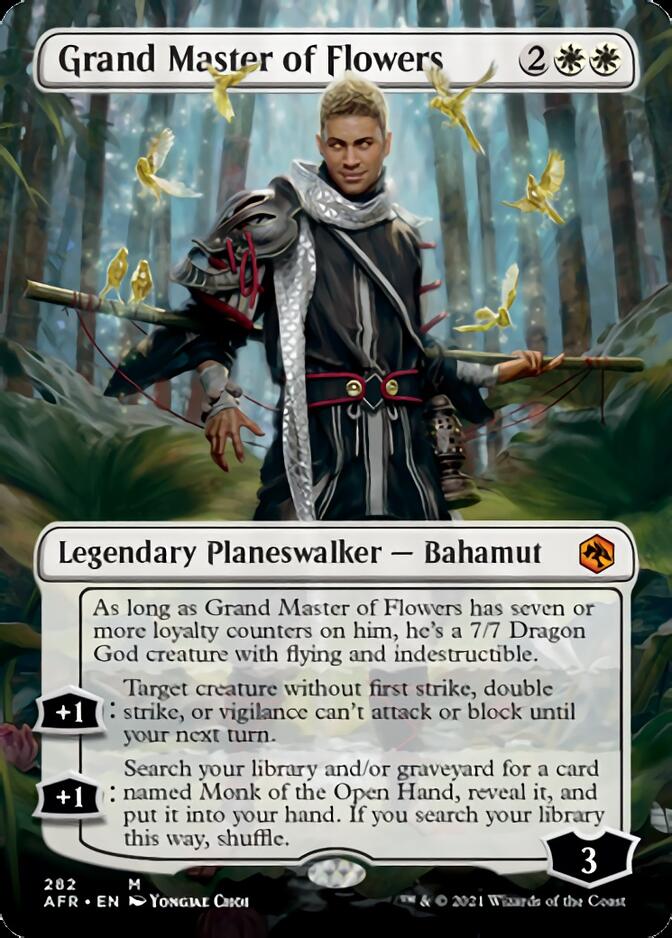 Grand Master of Flowers (Borderless) [Dungeons & Dragons: Adventures in the Forgotten Realms] | Odin's Place