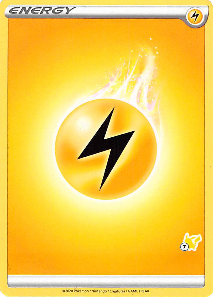 Lightning Energy (Pikachu Stamp #7) [Battle Academy 2022] | Odin's Place