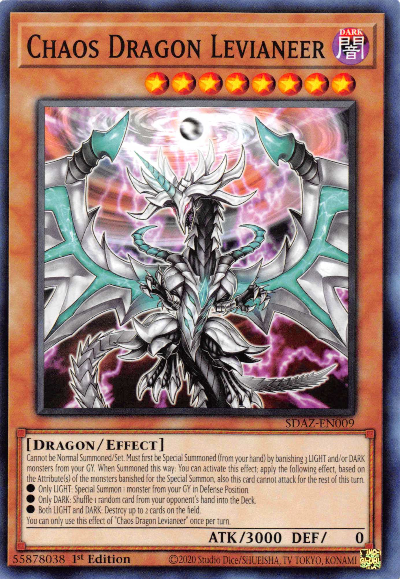 Chaos Dragon Levianeer [SDAZ-EN009] Common | Odin's Place