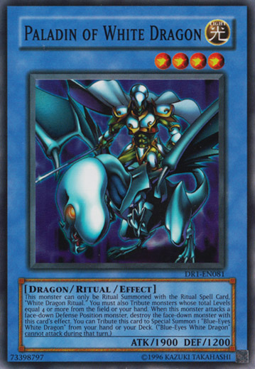 Paladin of White Dragon [DR1-EN081] Super Rare | Odin's Place
