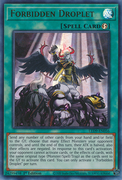Forbidden Droplet [LED9-EN056] Ultra Rare | Odin's Place