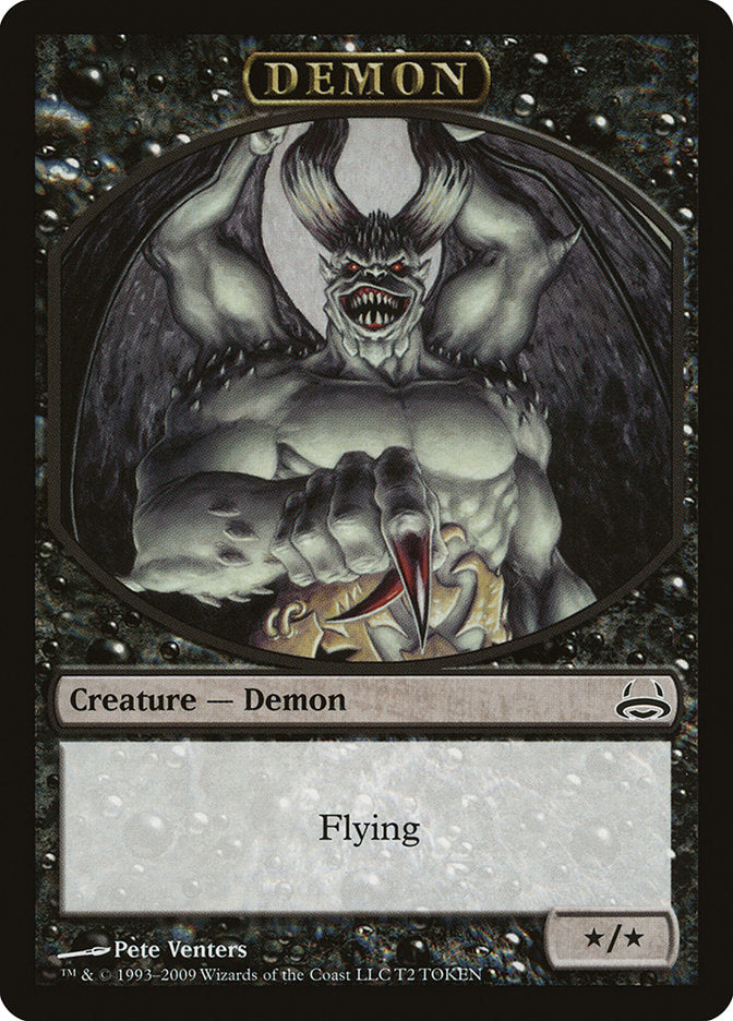 Demon Token (2) [Duel Decks: Divine vs. Demonic Tokens] | Odin's Place