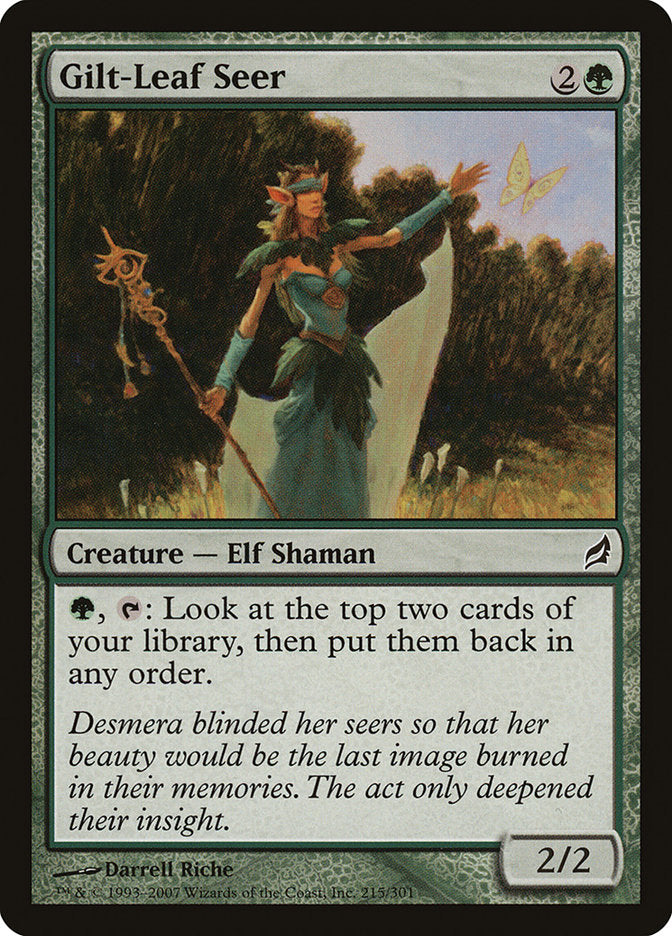 Gilt-Leaf Seer (215) [Lorwyn] | Odin's Place