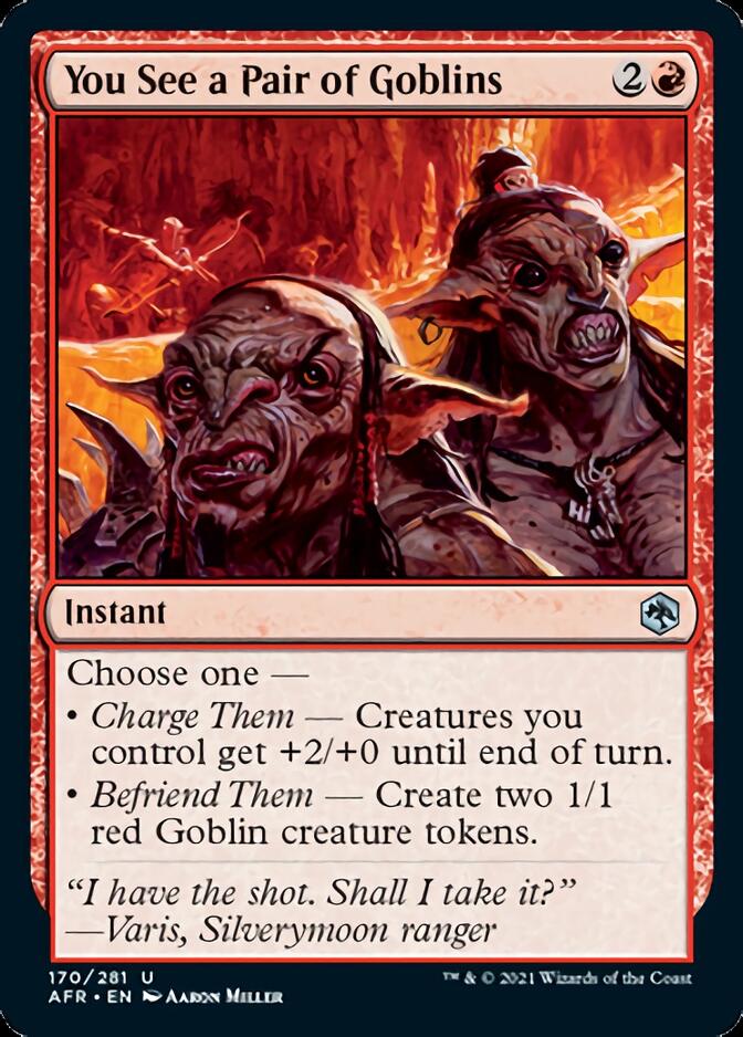 You See a Pair of Goblins [Dungeons & Dragons: Adventures in the Forgotten Realms] | Odin's Place