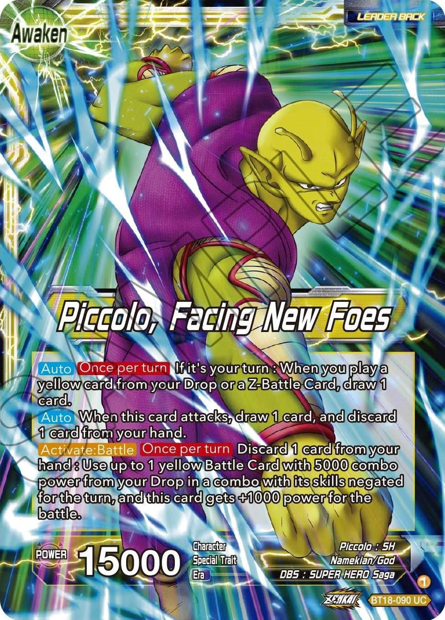 Piccolo // Piccolo, Facing New Foes (BT18-090) [Promotion Cards] | Odin's Place