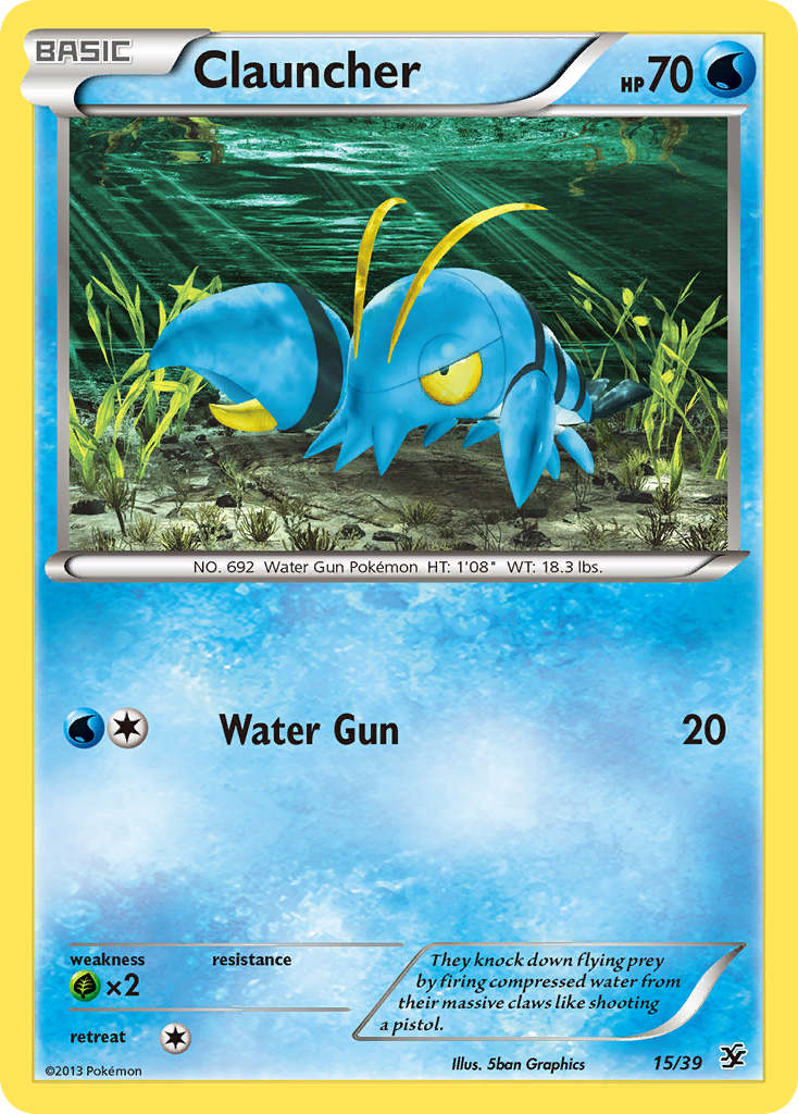 Clauncher (15/39) [XY: Kalos Starter Set] | Odin's Place