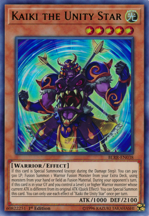 Kaiki the Unity Star [BLRR-EN038] Ultra Rare | Odin's Place