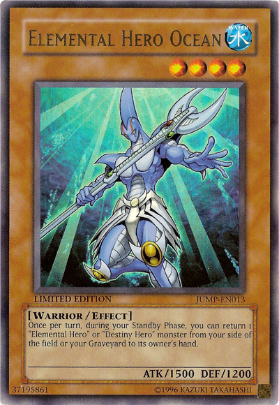 Elemental Hero Ocean [JUMP-EN013] Ultra Rare | Odin's Place