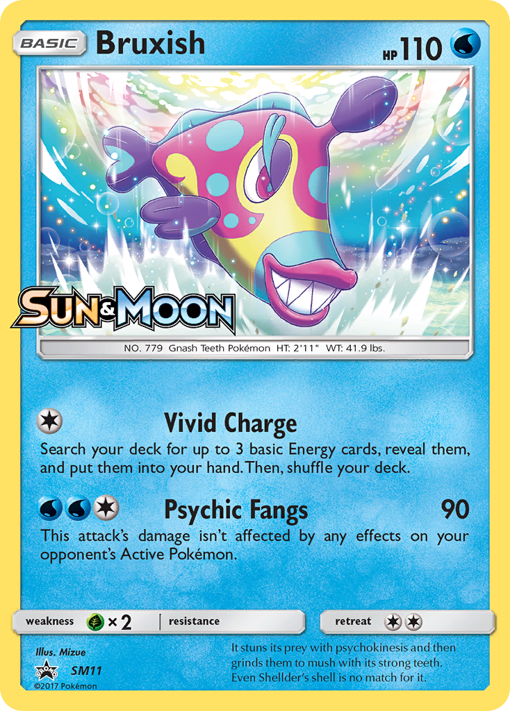 Bruxish (SM11) [Sun & Moon: Black Star Promos] | Odin's Place