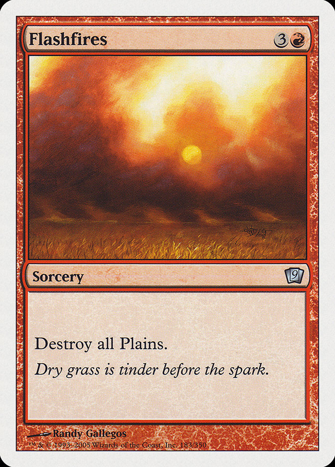Flashfires (183) [Ninth Edition] | Odin's Place