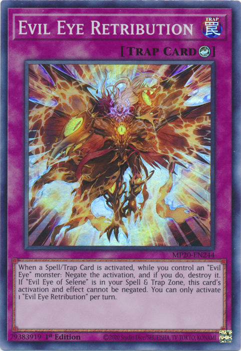 Evil Eye Retribution [MP20-EN244] Super Rare | Odin's Place