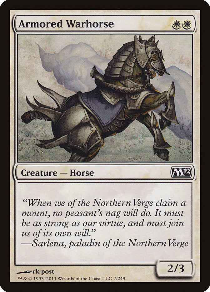 Armored Warhorse (7) [Magic 2012] | Odin's Place
